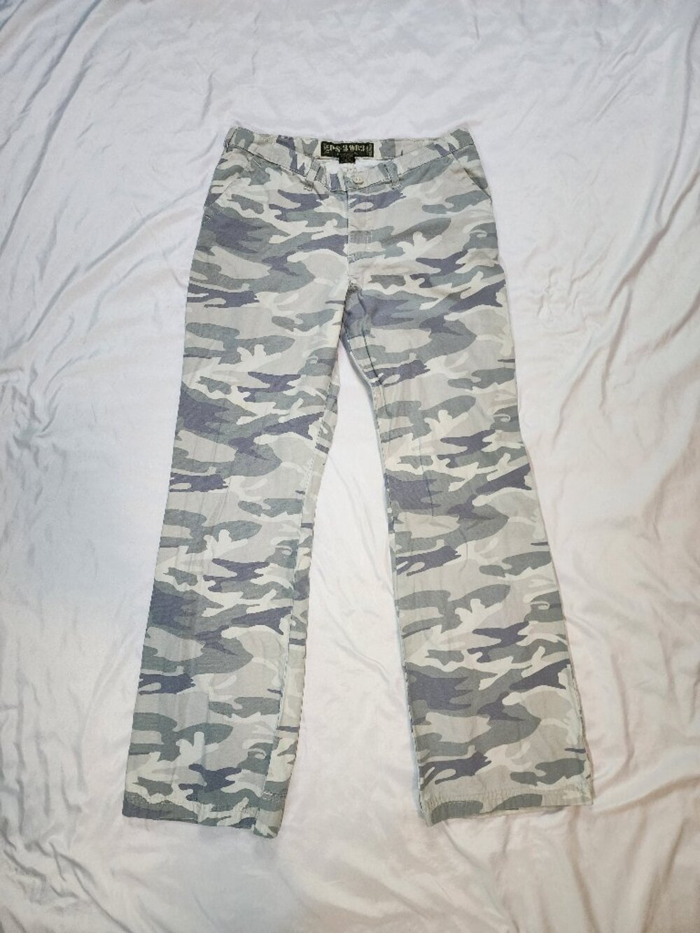 Vintage PS-3983 Periscope Camo Utility Pants Size 11 Y2K